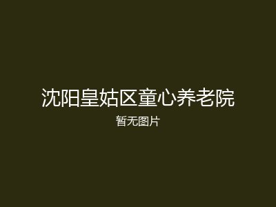 沈阳皇姑区童心养老院