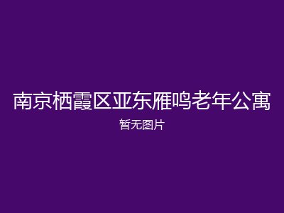南京栖霞区亚东雁鸣老年公寓