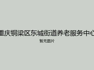 重庆铜梁区东城街道养老服务中心