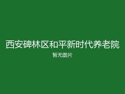 西安碑林区和平新时代养老院