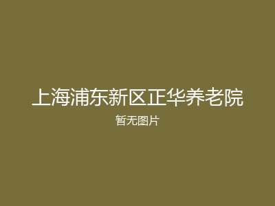 上海浦东新区正华养老院