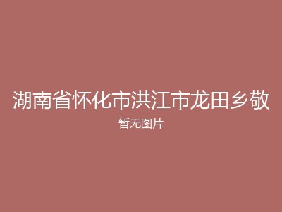 湖南省怀化市洪江市龙田乡敬