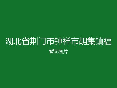 湖北省荆门市钟祥市胡集镇福