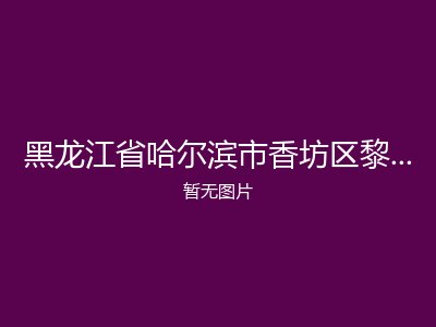 黑龙江省哈尔滨市香坊区黎明镇敬老院