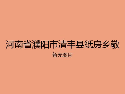河南省濮阳市清丰县纸房乡敬
