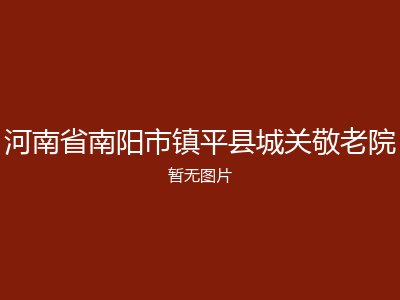 河南省南阳市镇平县城关敬老院