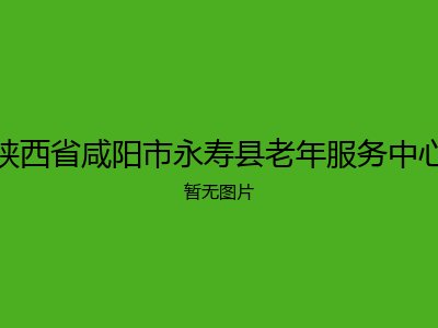 陕西省咸阳市永寿县老年服务中心