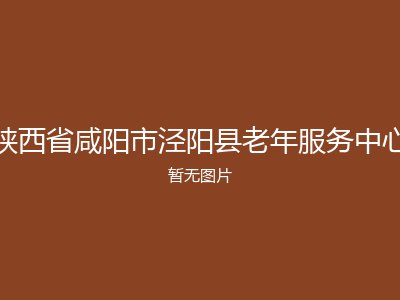 陕西省咸阳市泾阳县老年服务中心
