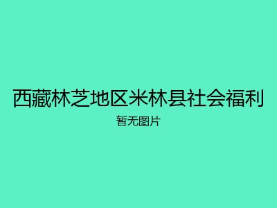 西藏林芝地区米林县社会福利