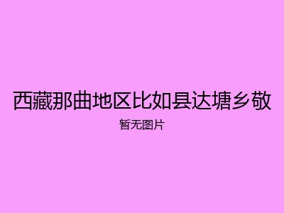 西藏那曲地区比如县达塘乡敬