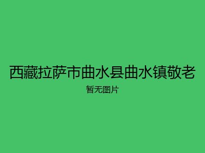 西藏拉萨市曲水县曲水镇敬老