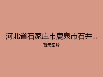 河北省石家庄市鹿泉市石井乡敬老院