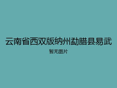 云南省西双版纳州勐腊县易武