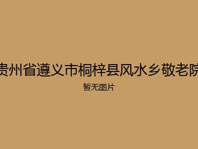 贵州省遵义市桐梓县风水乡敬老院