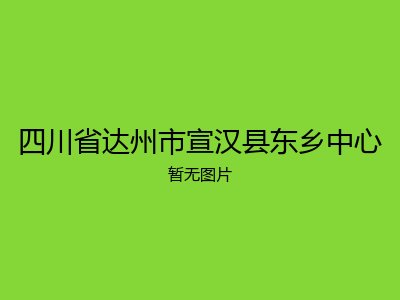 四川省达州市宣汉县东乡中心