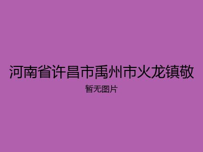 河南省许昌市禹州市火龙镇敬