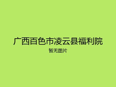 广西百色市凌云县福利院