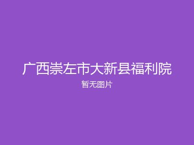 广西崇左市大新县福利院