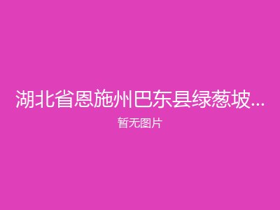 湖北省恩施州巴东县绿葱坡镇福利院
