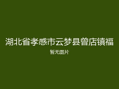 湖北省孝感市云梦县曾店镇福