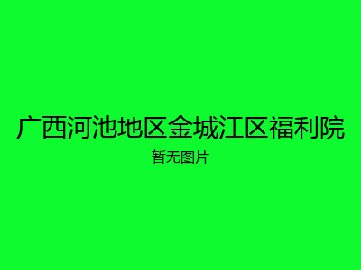 广西河池地区金城江区福利院