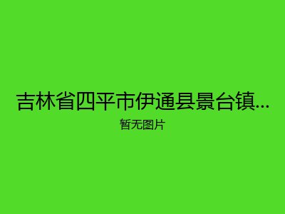 吉林省四平市伊通县景台镇第一敬老院