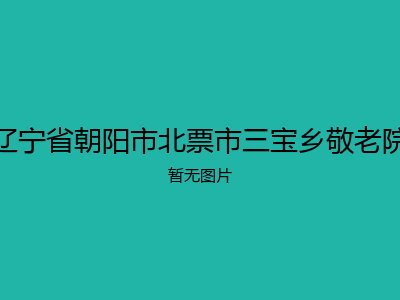 辽宁省朝阳市北票市三宝乡敬老院
