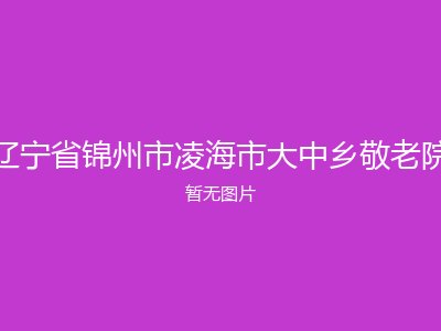 辽宁省锦州市凌海市大中乡敬老院