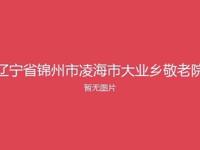 辽宁省锦州市凌海市大业乡敬老院