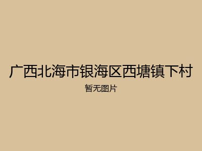 广西北海市银海区西塘镇下村