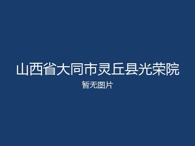 山西省大同市灵丘县光荣院