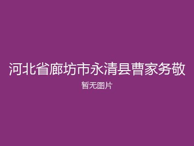 河北省廊坊市永清县曹家务敬