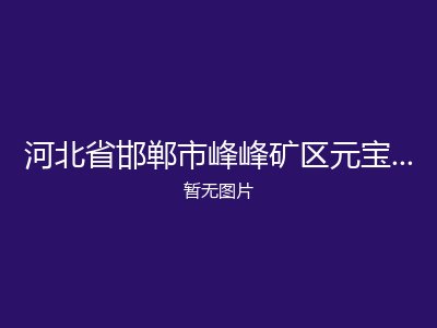 河北省邯郸市峰峰矿区元宝山敬老院