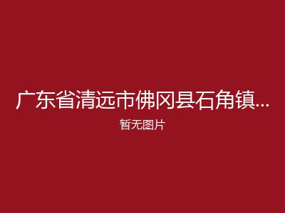 广东省清远市佛冈县石角镇联吉敬老院