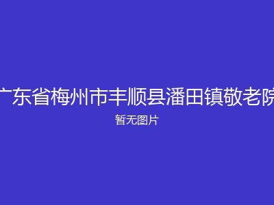 广东省梅州市丰顺县潘田镇敬老院