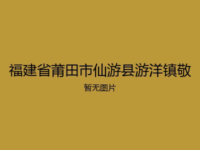 福建省莆田市仙游县游洋镇敬