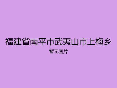 福建省南平市武夷山市上梅乡