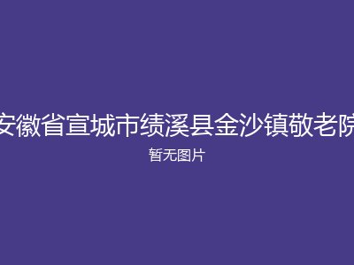 安徽省宣城市绩溪县金沙镇敬老院