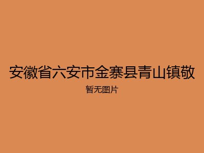 安徽省六安市金寨县青山镇敬