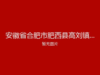安徽省合肥市肥西县高刘镇河车敬老院