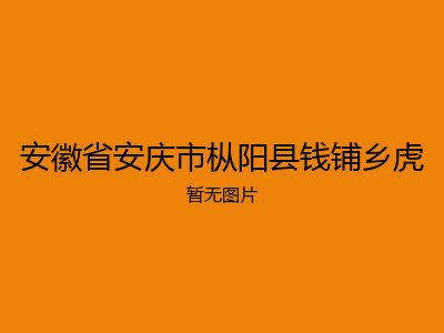 安徽省安庆市枞阳县钱铺乡虎