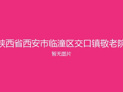 陕西省西安市临潼区交口镇敬老院