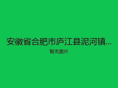 安徽省合肥市庐江县泥河镇新建第二敬老院