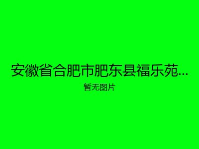 安徽省合肥市肥东县福乐苑老年养护中心