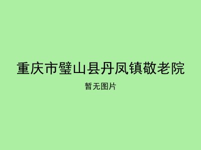 重庆市璧山县丹凤镇敬老院