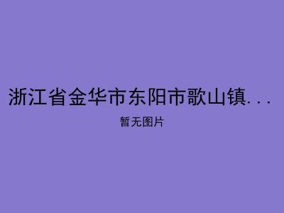 浙江省金华市东阳市歌山镇金家村敬老院