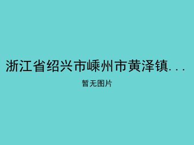 浙江省绍兴市嵊州市黄泽镇大桥脉龙福利院