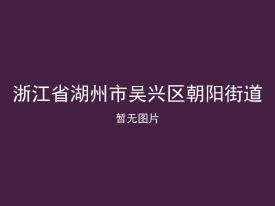浙江省湖州市吴兴区朝阳街道