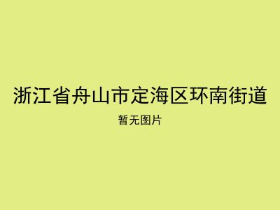 浙江省舟山市定海区环南街道
