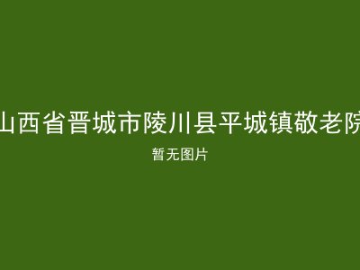山西省晋城市陵川县平城镇敬老院